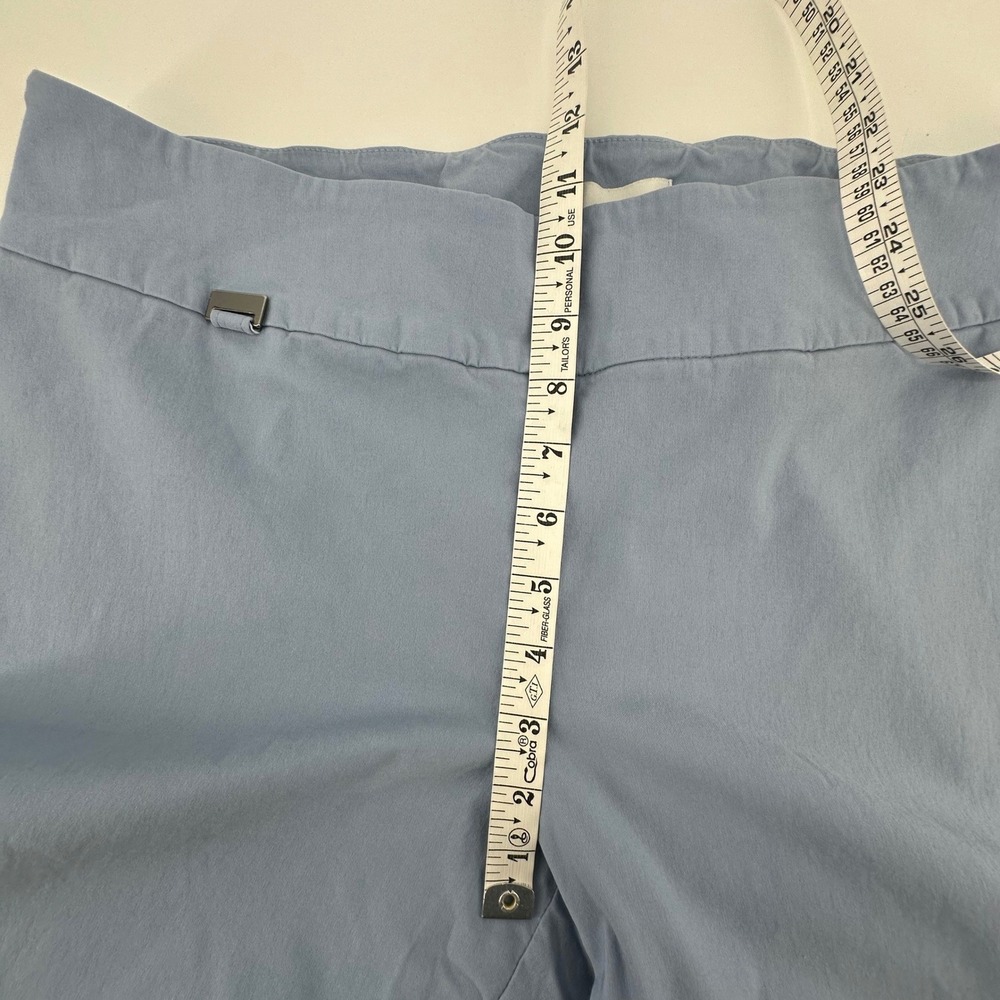 Peck & Peck Bermuda Shorts Womens 16 Blue Stretch Coastal Modest Slimming Panel - Picture 7 of 10